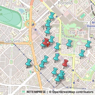 Mappa Via Filippo Carcano, 20148 Milano MI, Italia (0.511)