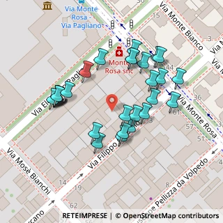 Mappa Via Filippo Carcano, 20149 Milano MI, Italia (0.05607)