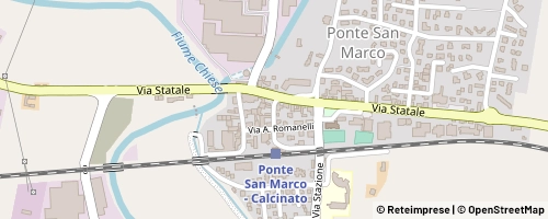 Mappa Calcinato