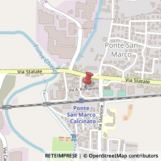 Mappa Via pietro romanelli 28, 25011 Calcinato, Brescia (Lombardia)