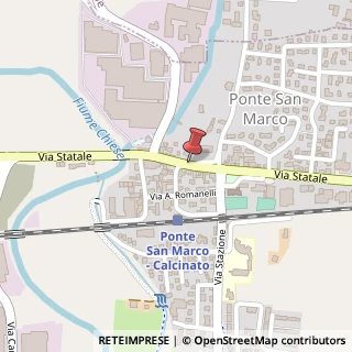 Mappa Via Statale,  212, 25011 Calcinato, Brescia (Lombardia)
