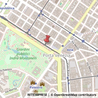 Mappa Viale Vittorio Veneto,  4, 20124 Milano, Milano (Lombardia)