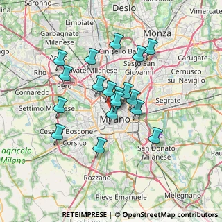Mappa Via Luigi Albertini, 20121 Milano MI, Italia (5.74944)