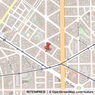 Mappa Via Bartolomeo Eustachi, 13, 20129 Milano, Milano (Lombardia)