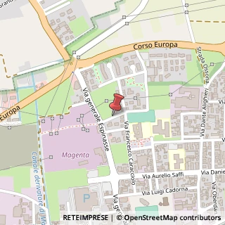Mappa Via Generale Cler, 72, 20013 Magenta, Milano (Lombardia)