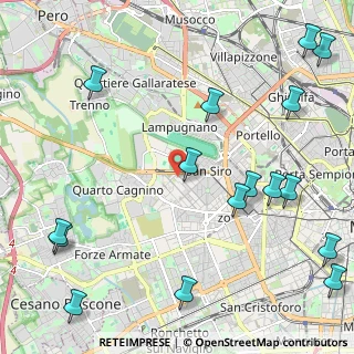 Mappa Via Pessano, 20151 Milano MI, Italia (3.00438)