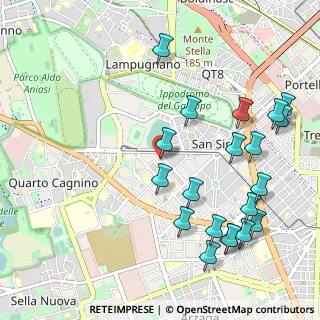 Mappa Via Pessano, 20151 Milano MI, Italia (1.218)
