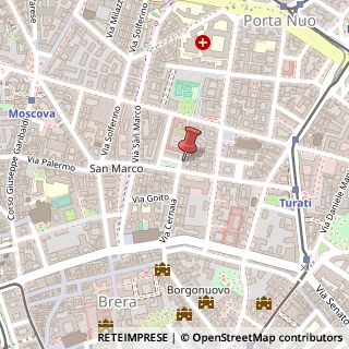 Mappa Piazza Carlo Mirabello, 5, 20121 Milano, Milano (Lombardia)
