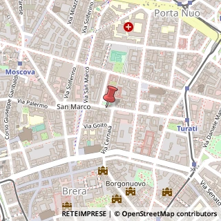 Mappa Piazza Carlo Mirabello, 4, 20121 Milano, Milano (Lombardia)