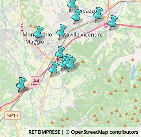 Mappa Via Valle, 36040 Brendola VI, Italia (3.80923)