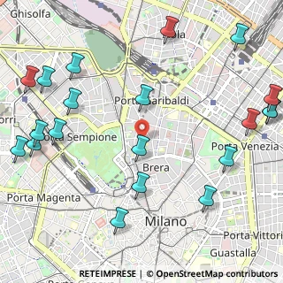 Mappa Via Palermo, 20121 Milano MI, Italia (1.4785)