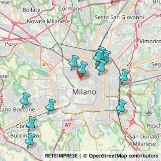 Mappa Via Palermo, 20121 Milano MI, Italia (5.41688)