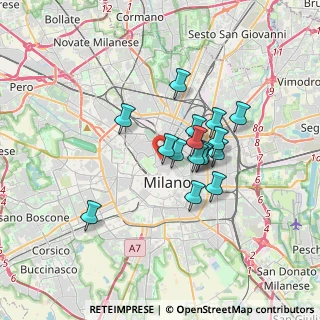 Mappa Via Palermo, 20121 Milano MI, Italia (2.59938)