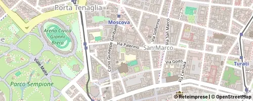 Mappa Mailand