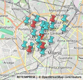 Mappa Viale Cervantes Michele, 20121 Milano MI, Italia (1.341)