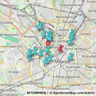 Mappa Viale Cervantes Michele, 20121 Milano MI, Italia (1.45722)
