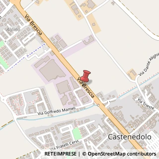 Mappa Via Goffredo Mameli,  8, 25014 Castenedolo, Brescia (Lombardia)