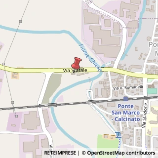 Mappa Via Statale, 172, 25011 Calcinato, Brescia (Lombardia)