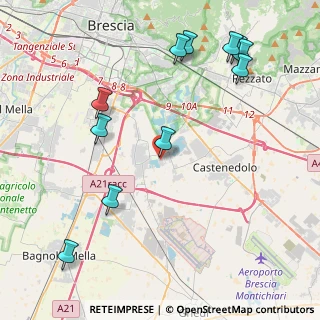 Mappa Via Ferri, 25010 Zona Artigianale Canneto BS, Italia (4.98909)