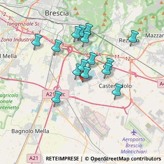 Mappa Via Ferri, 25010 Zona Artigianale Canneto BS, Italia (3.23267)
