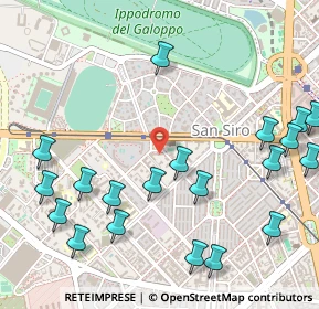 Mappa Via Bernardo Zamagna, 20100 Milano MI, Italia (0.6645)
