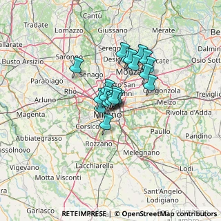 Mappa Bastioni di Porta Venezia, 20121 Milano MI, Italia (8.395)