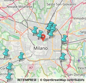 Mappa Via Filippo Turati, 20121 Milano MI, Italia (5.3625)
