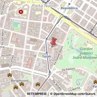 Mappa Via della Moscova, 3, 20121 Milano, Milano (Lombardia)