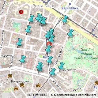 Mappa Via Filippo Turati, 20121 Milano MI, Italia (0.236)