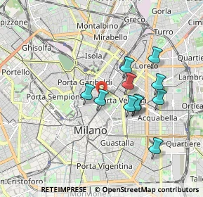 Mappa Via Filippo Turati, 20121 Milano MI, Italia (1.51182)