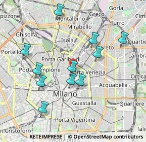 Mappa Via Filippo Turati, 20121 Milano MI, Italia (1.87909)