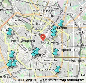 Mappa Via Filippo Turati, 20121 Milano MI, Italia (2.40273)