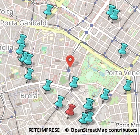 Mappa Via Filippo Turati, 20121 Milano MI, Italia (0.699)