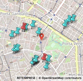 Mappa Via Filippo Turati, 20121 Milano MI, Italia (0.585)
