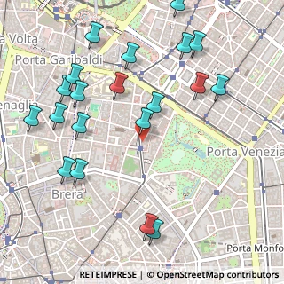 Mappa Via Filippo Turati, 20121 Milano MI, Italia (0.6125)