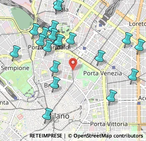 Mappa Via Filippo Turati, 20121 Milano MI, Italia (1.1485)