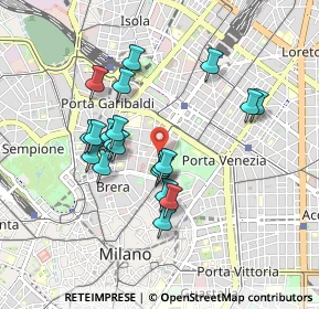 Mappa Via Filippo Turati, 20121 Milano MI, Italia (0.79)