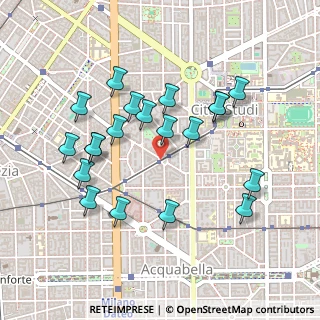 Mappa Via Cecilio Secondo Plinio, 20133 Milano MI, Italia (0.463)