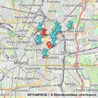 Mappa Via Cecilio Secondo Plinio, 20133 Milano MI, Italia (1.21818)