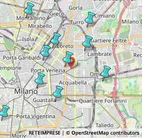 Mappa Via Cecilio Secondo Plinio, 20133 Milano MI, Italia (2.50583)