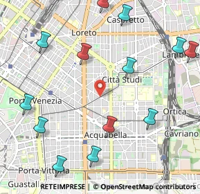 Mappa Via Cecilio Secondo Plinio, 20133 Milano MI, Italia (1.33154)