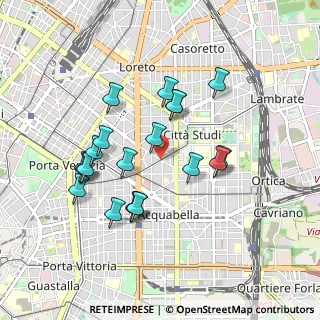 Mappa Via Cecilio Secondo Plinio, 20133 Milano MI, Italia (0.846)