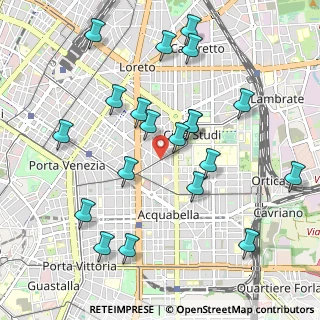 Mappa Via Cecilio Secondo Plinio, 20133 Milano MI, Italia (1.067)
