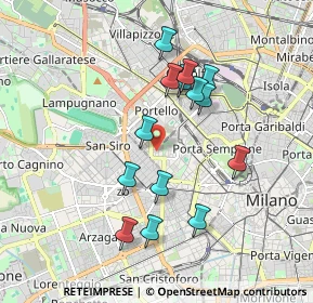 Mappa Via Privata Claudiano, 20149 Milano MI, Italia (1.67714)