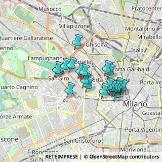 Mappa Via Privata Claudiano, 20149 Milano MI, Italia (1.308)