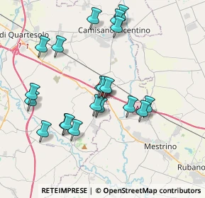 Mappa Via A. Rossi, 36040 Grisignano di Zocco VI, Italia (3.659)