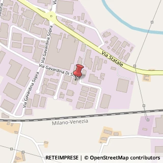 Mappa Via Gavardina di sopra trav.III, 30 A/B/C, 25011 Calcinato, Brescia (Lombardia)