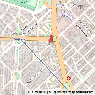 Mappa Via Vodice, 1, 20148 Milano, Milano (Lombardia)