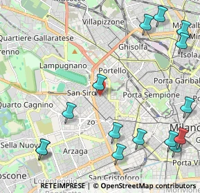 Mappa Via Eleuterio Pagliano, 20149 Milano MI, Italia (2.90933)