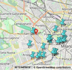Mappa Via Eleuterio Pagliano, 20149 Milano MI, Italia (2.3525)